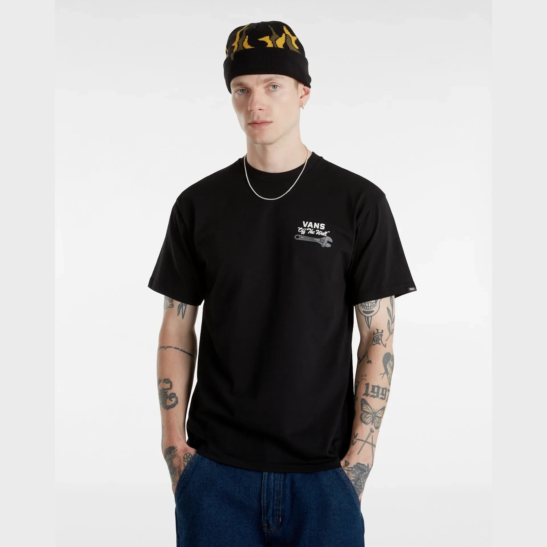 VANS WRENCHED SS Black kép 3
