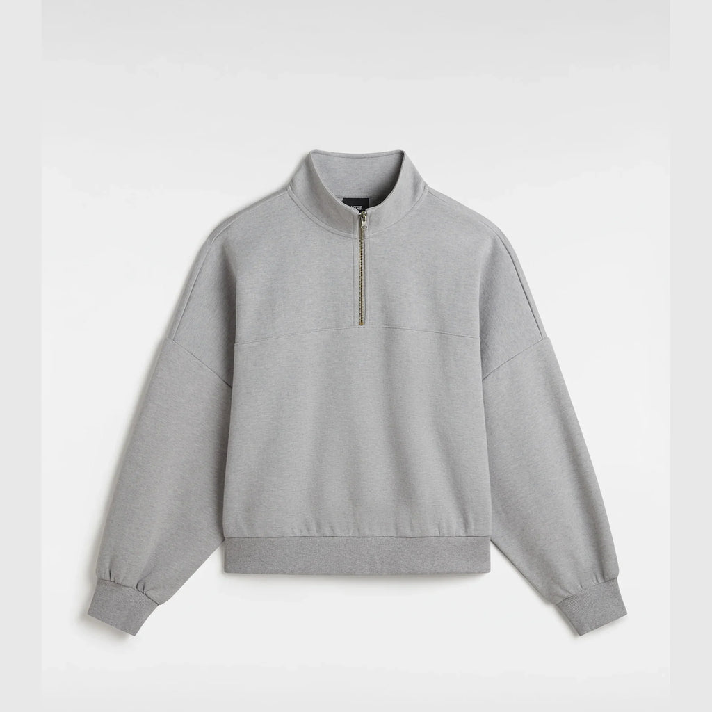 VANS ELEVATED DOUBLE KNIT LOOSE MOCK NECK Cement Heather kép 1