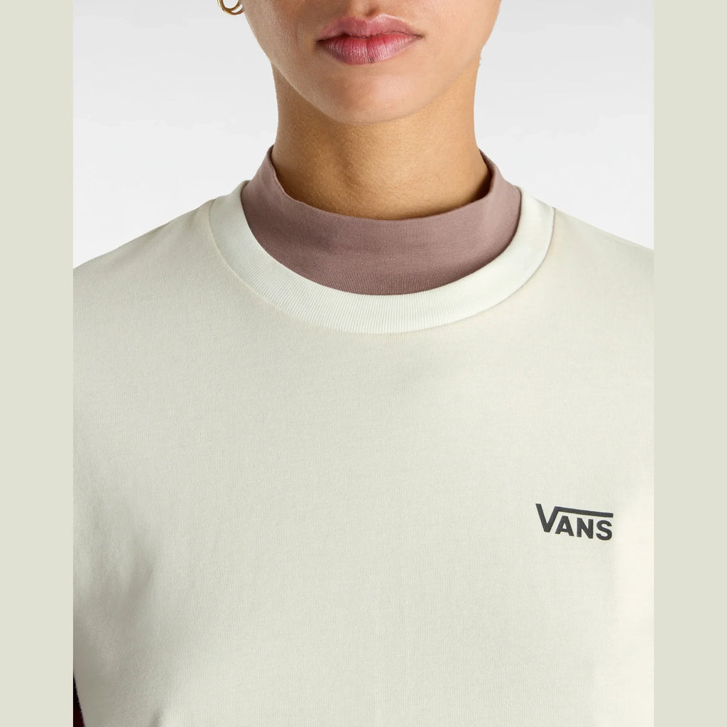 VANS COLORBLOCK BFF TEE TURTLE DOVE/DRESS BLUES kép 6