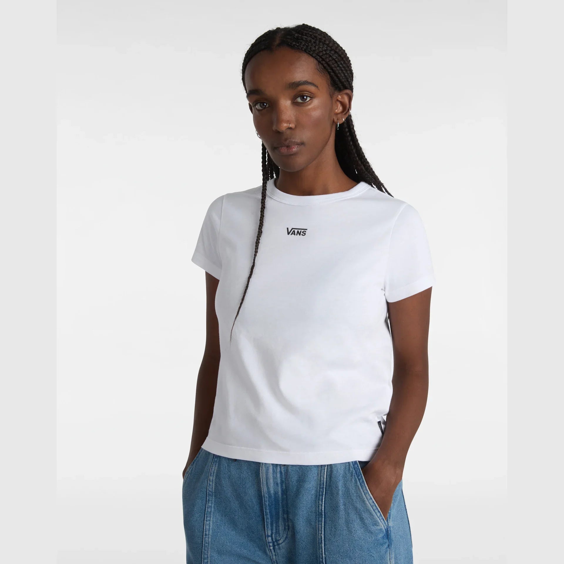 VANS Basic Mini SS White Póló kép 3