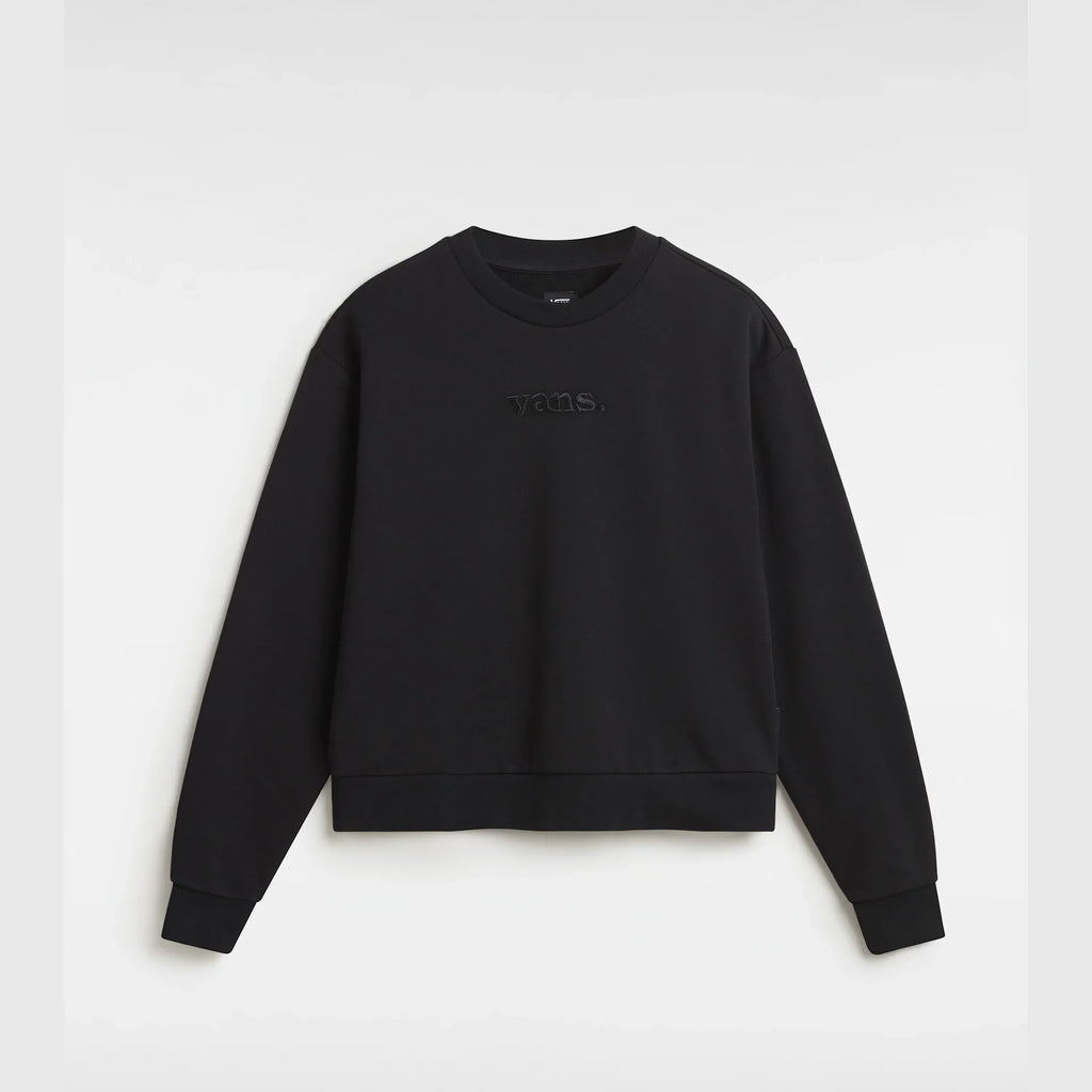 VANS W ESSENTIAL FT RLX CREW Black kép 1