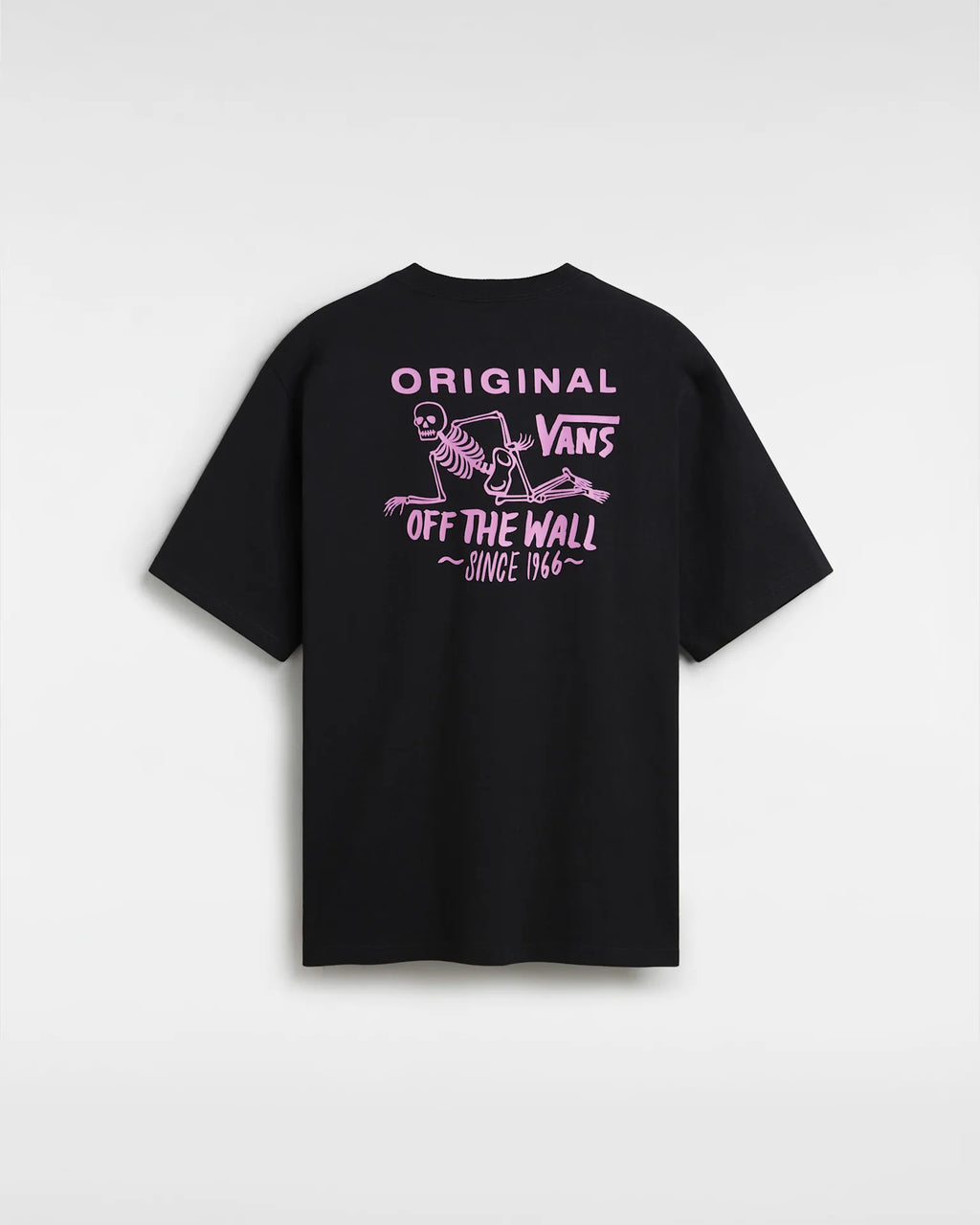 VANS SKELETON POSE LOOSE SS Black Póló VN000JK5BLK1 - 2