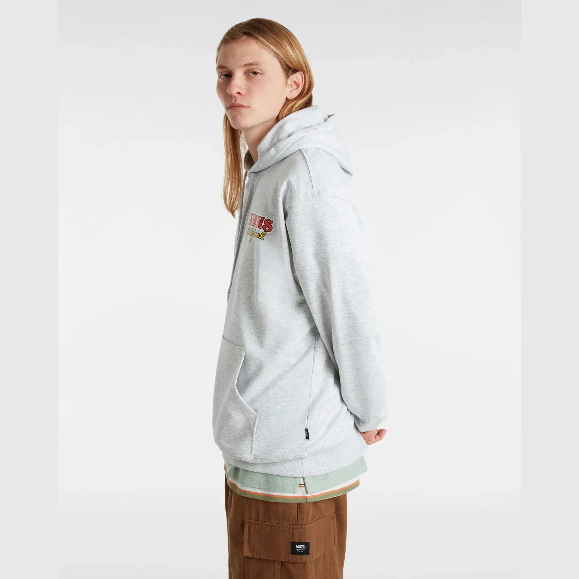 VANS OG SUMMER LOOSE PO Light Grey Heather kép 4