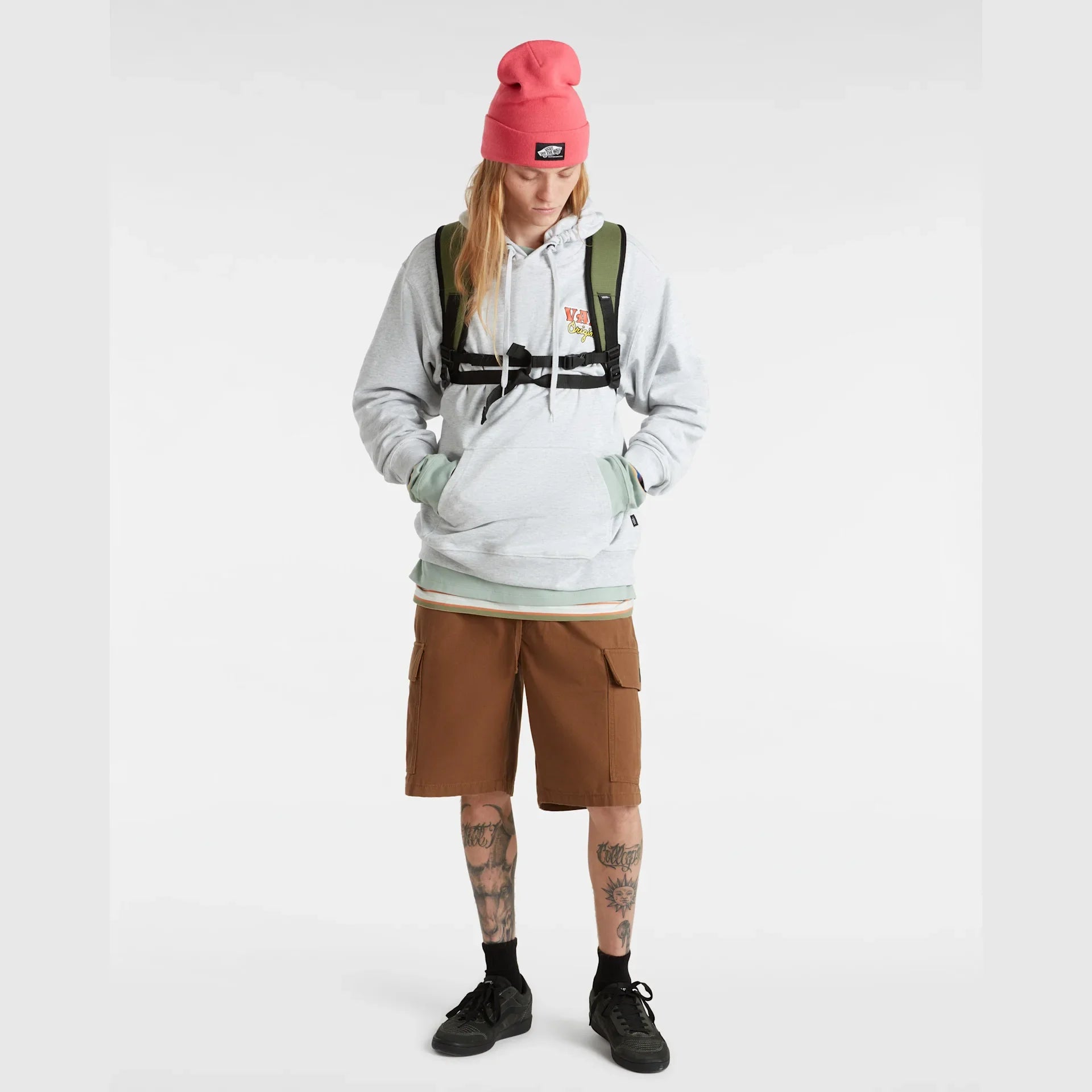 VANS OG SUMMER LOOSE PO Light Grey Heather kép 5