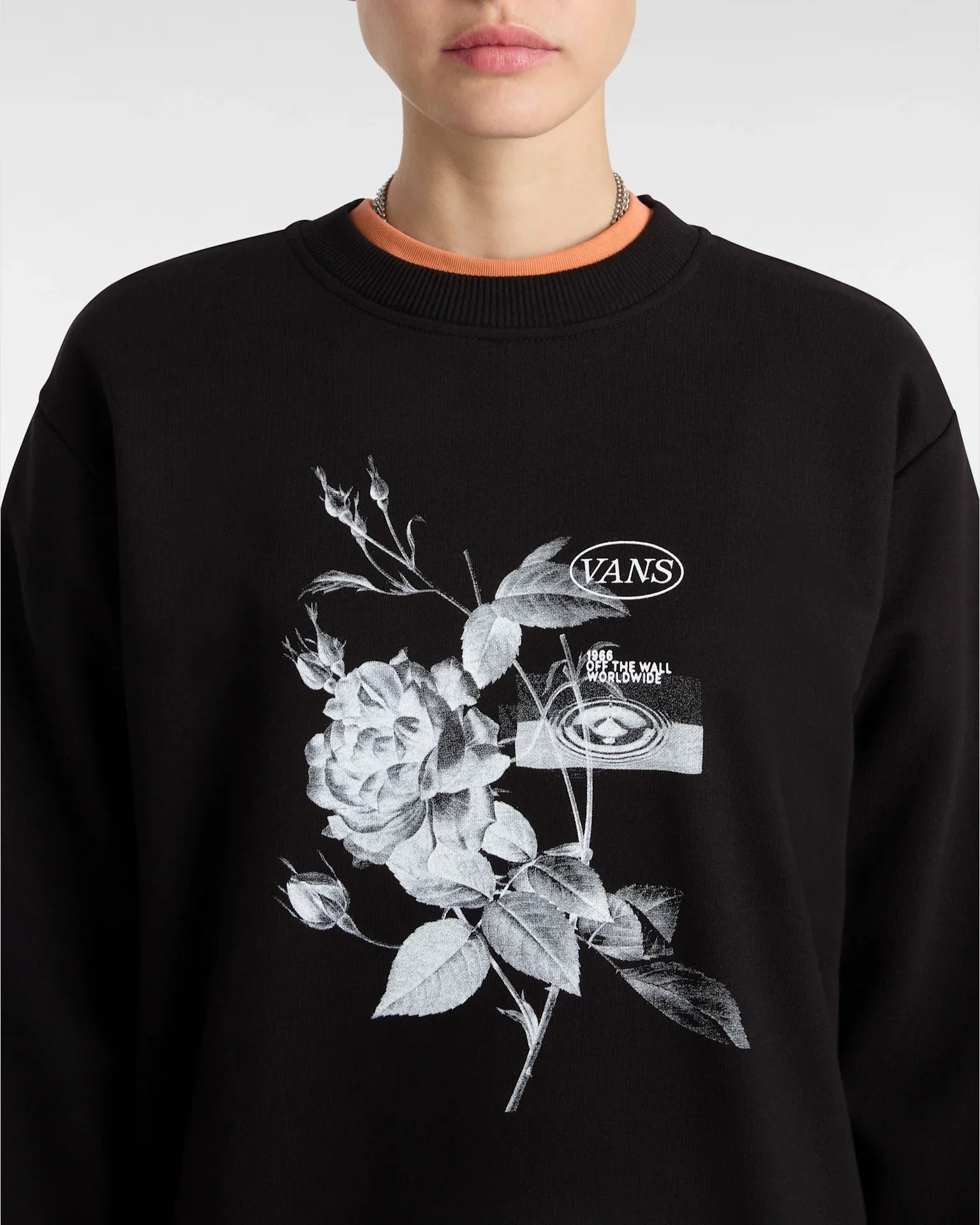 VANS Damask BFF Crew Black kép 6