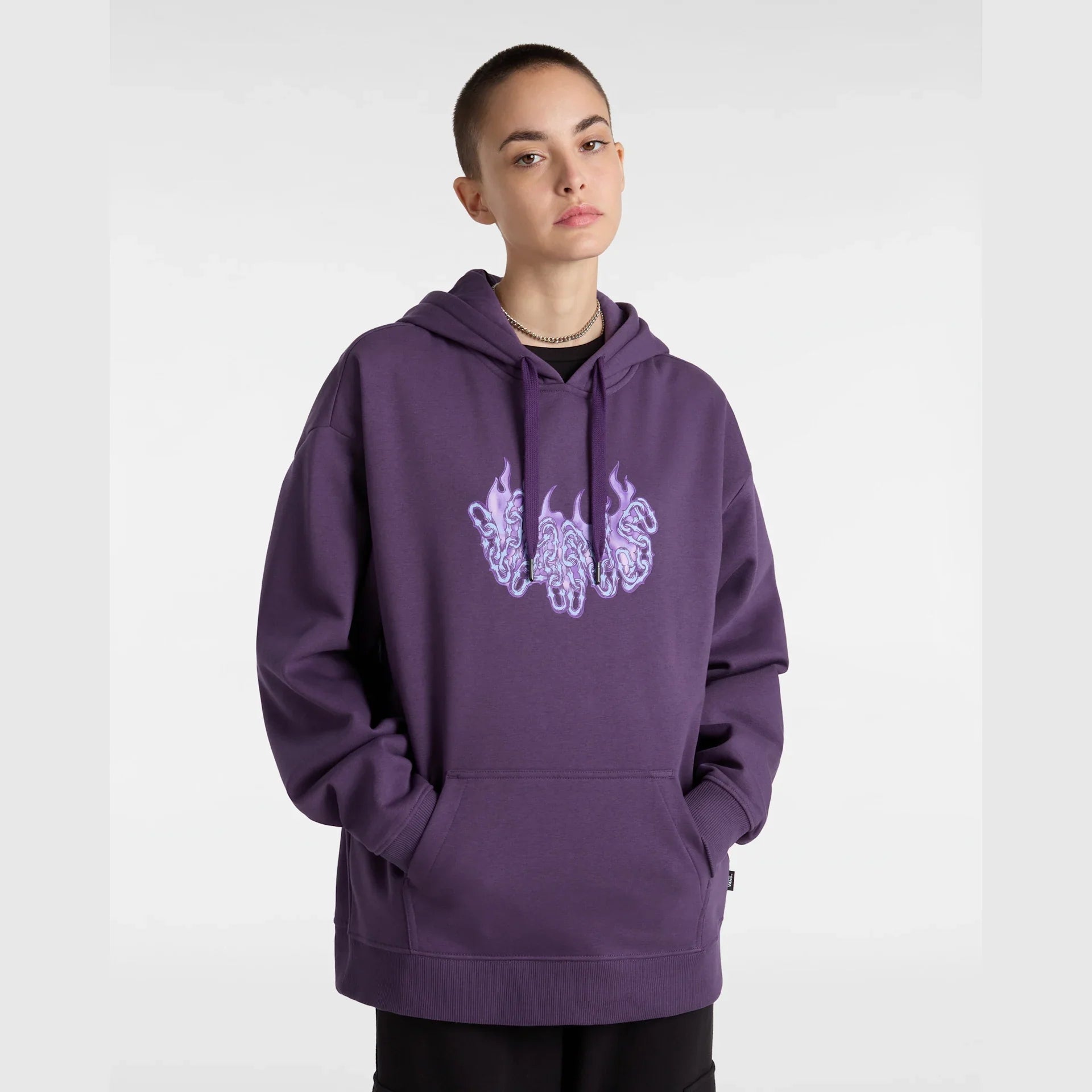 VANS Hot Links OS Hoodie gothic grape kép 3