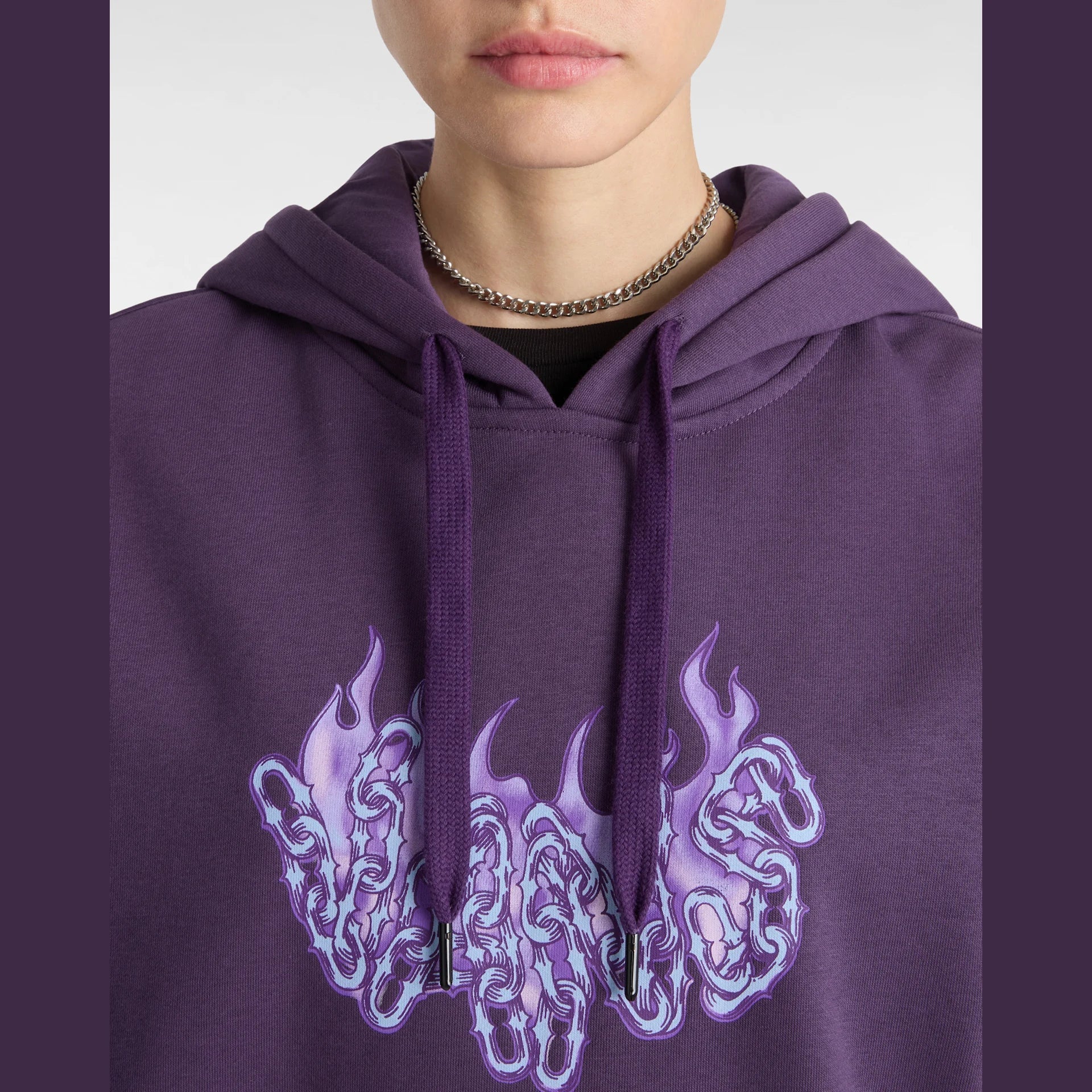 VANS Hot Links OS Hoodie gothic grape kép 7