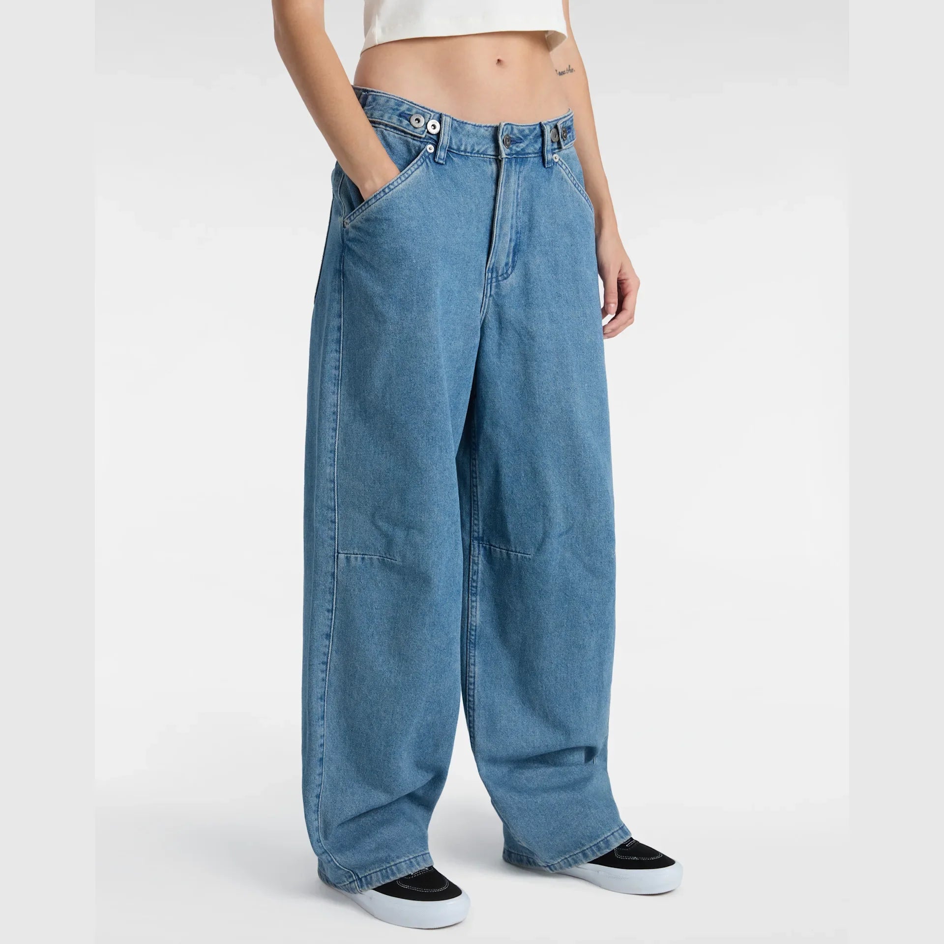 VANS Curbside Denim Pant Stone Wash kép 3