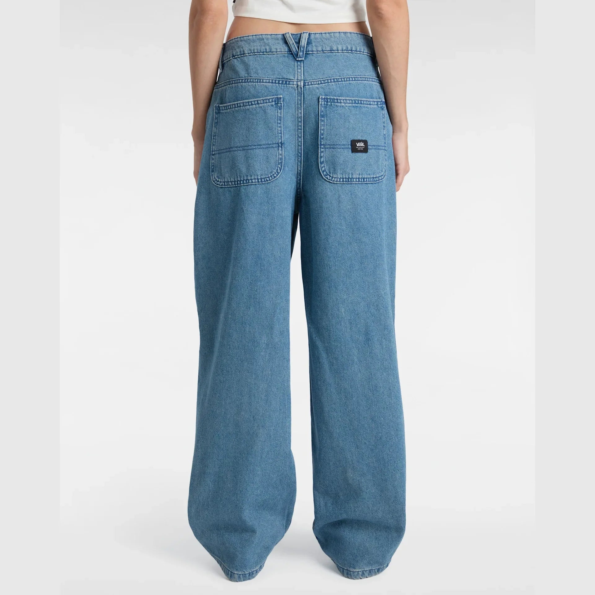 VANS Curbside Denim Pant Stone Wash kép 4
