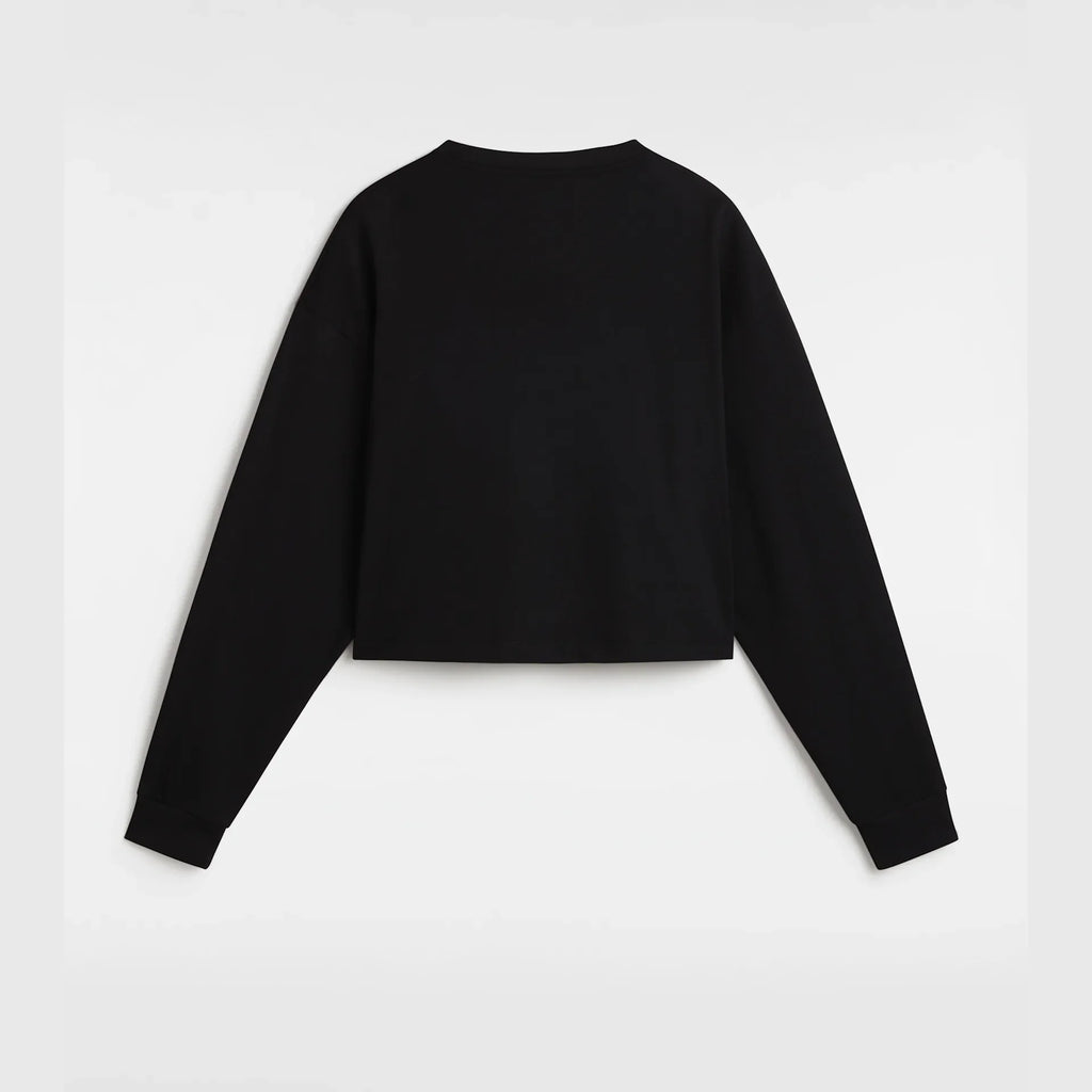 VANS Hot Links LS Relax Crop Black kép 2