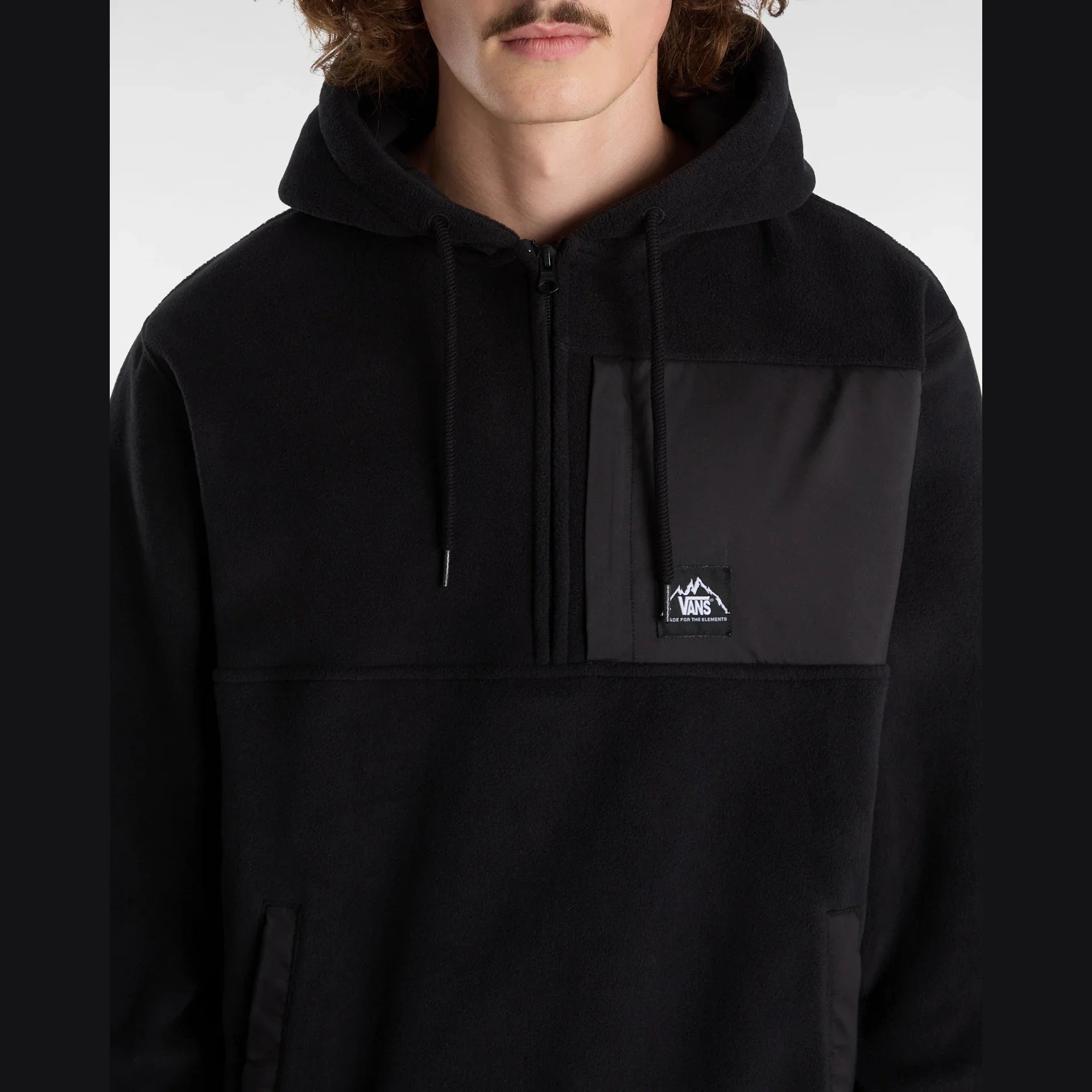 VANS MTE POLARTEC HZ HOODIE Black kép 7