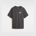 VANS Brush Script LOOSE SS Asphalt/Shadow Lime kép 1