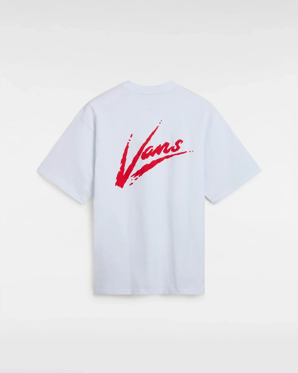 VANS Brush Script LOOSE SS WHITE/RACING RED VN000K42KSF1 - 2
