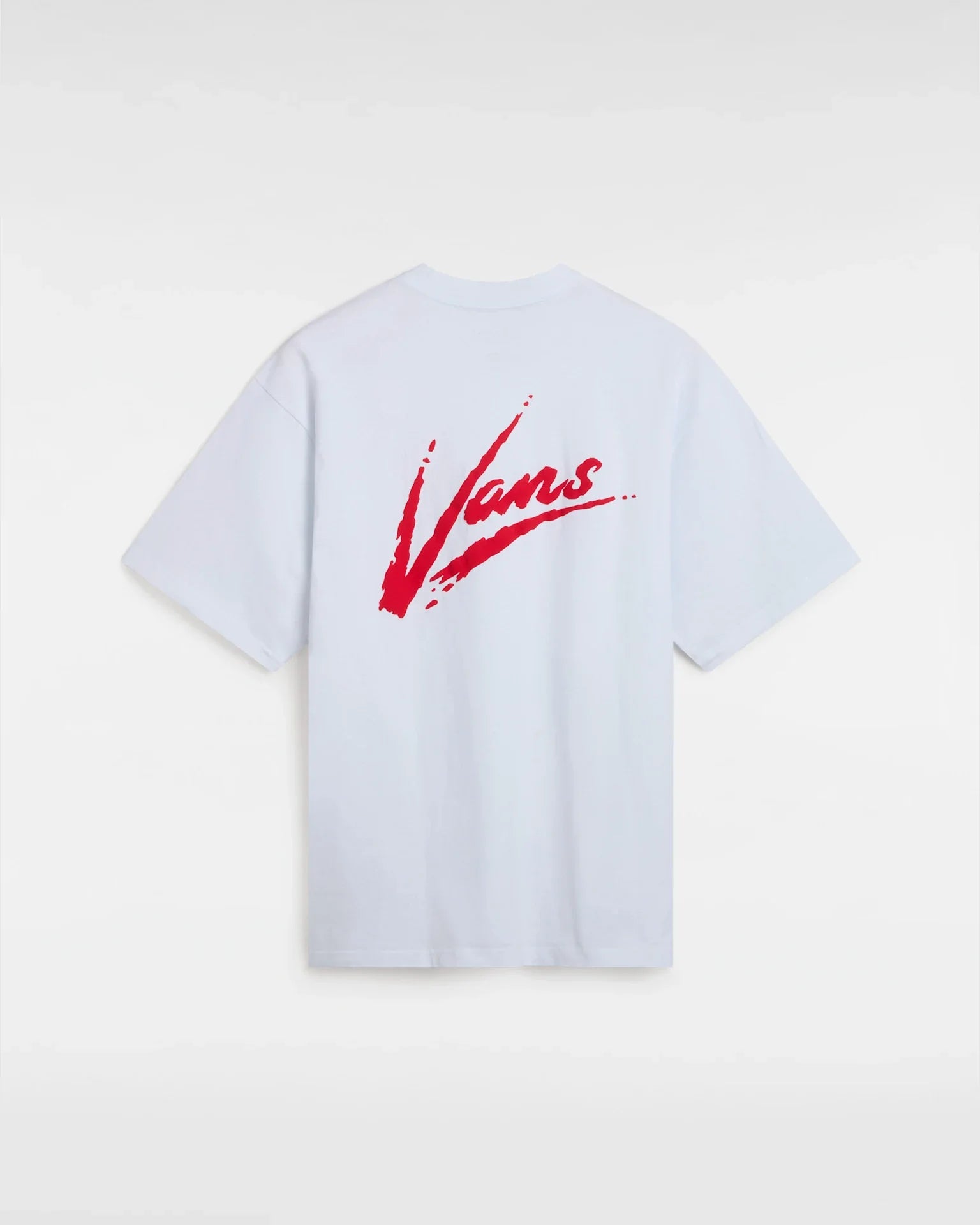 VANS Brush Script LOOSE SS WHITE/RACING RED VN000K42KSF1 - 2