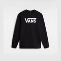 VANS VANS CLASSIC LS Black/White kép 1