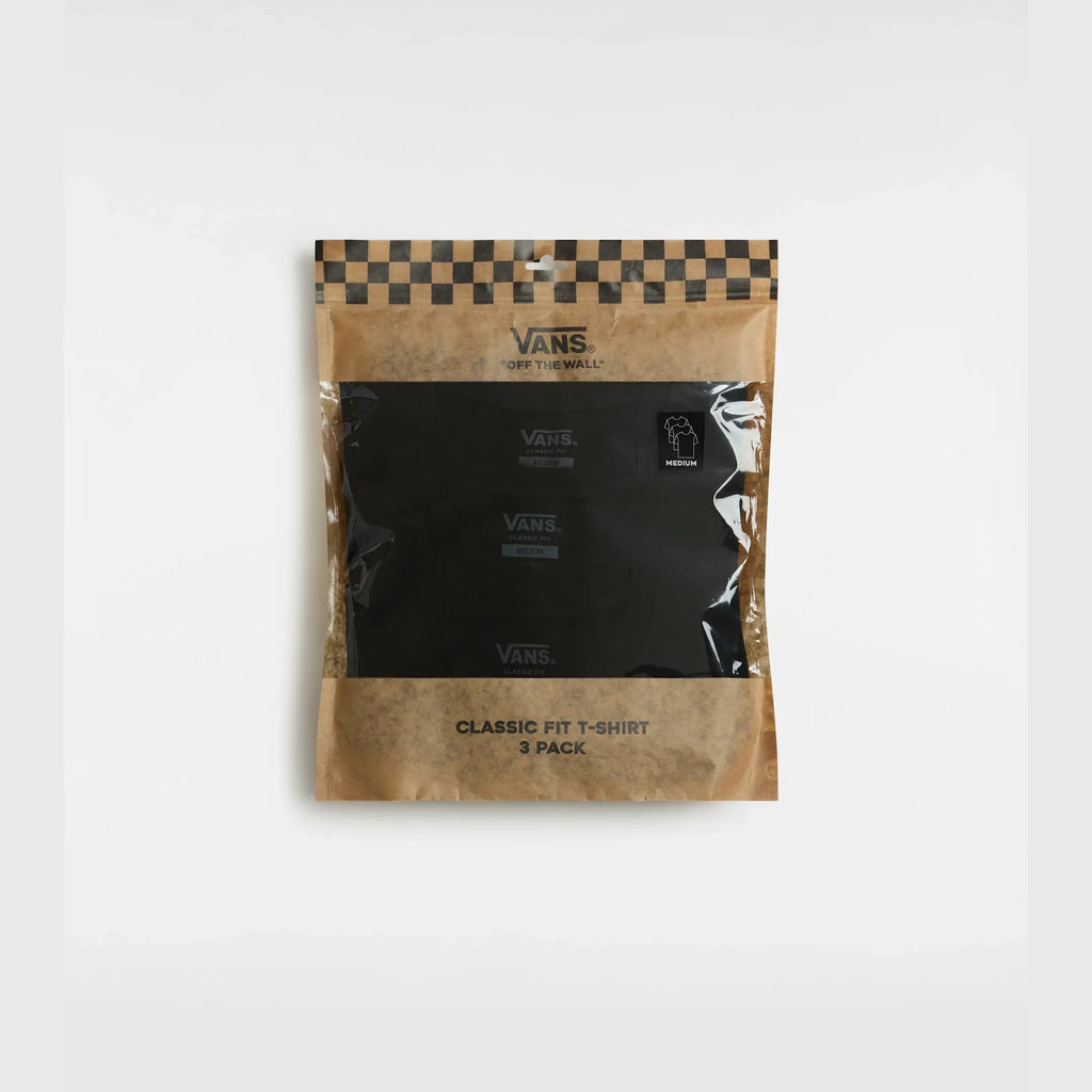 VANS MN VANS BASIC TEE MULTIPACK Black kép 8
