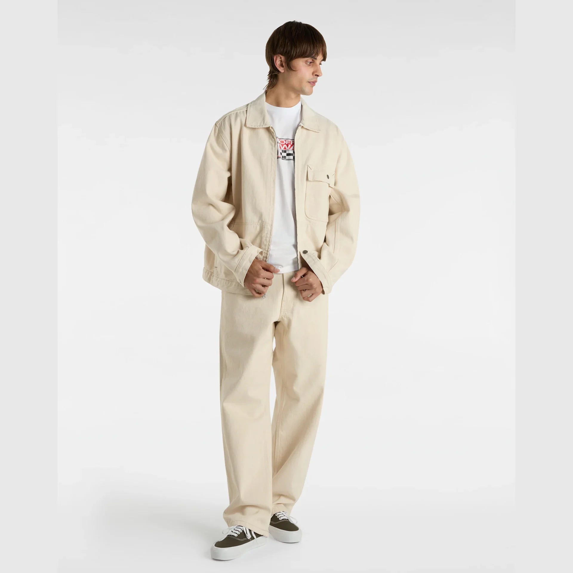 VANS Skate Garage Jacket Natural kép 5