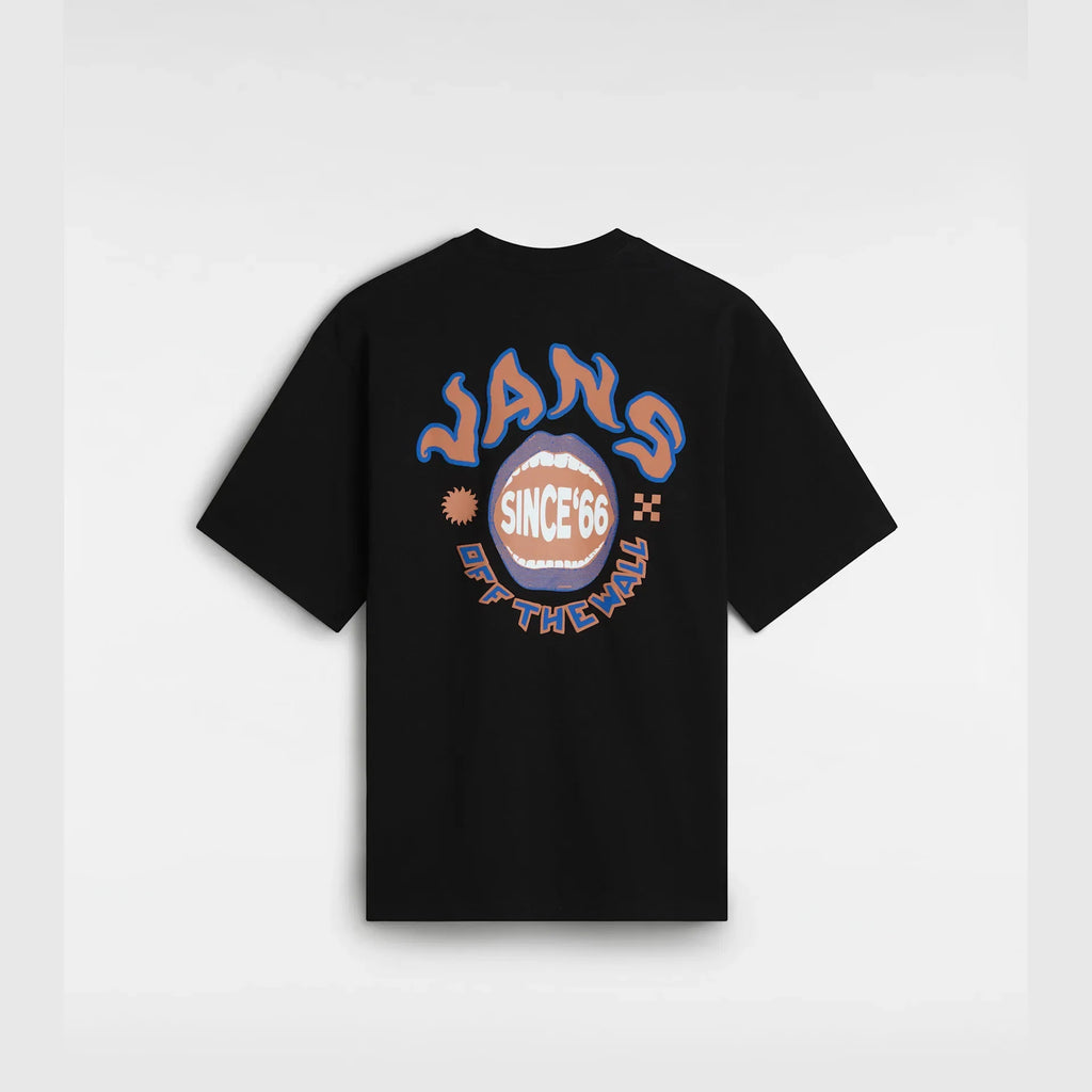 VANS OG OPEN MOUTH LOOSE SS Black kép 2