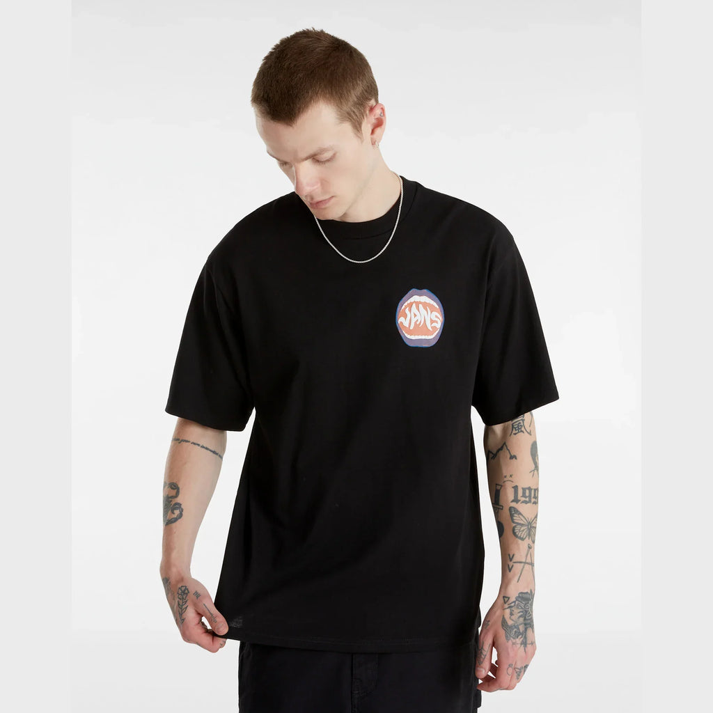 VANS OG OPEN MOUTH LOOSE SS Black kép 3