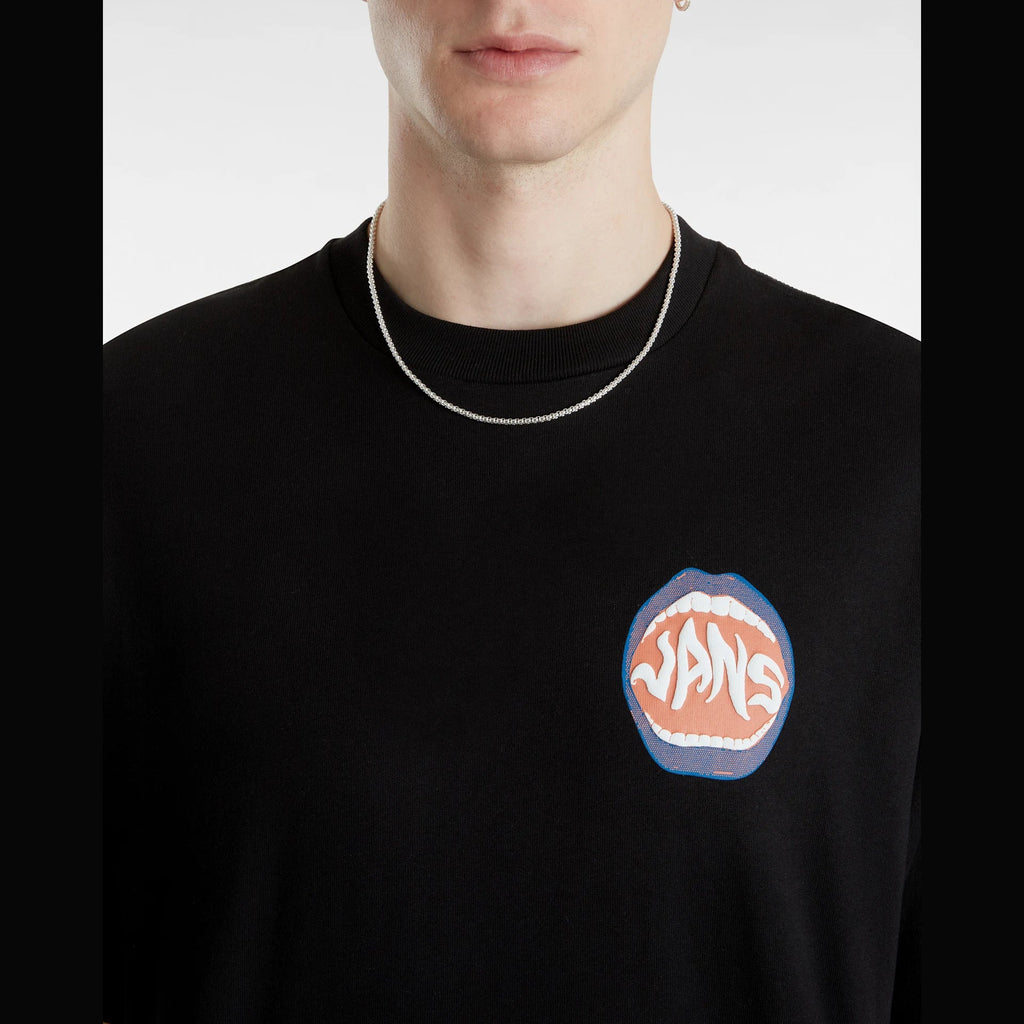 VANS OG OPEN MOUTH LOOSE SS Black kép 6