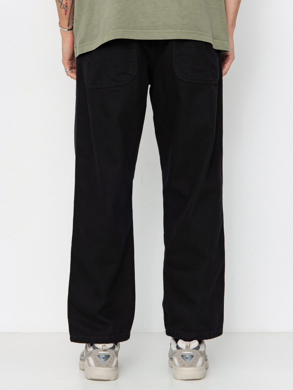 VANS Skate Check-5 Loose Denim Black Denim Nadrág kép 4