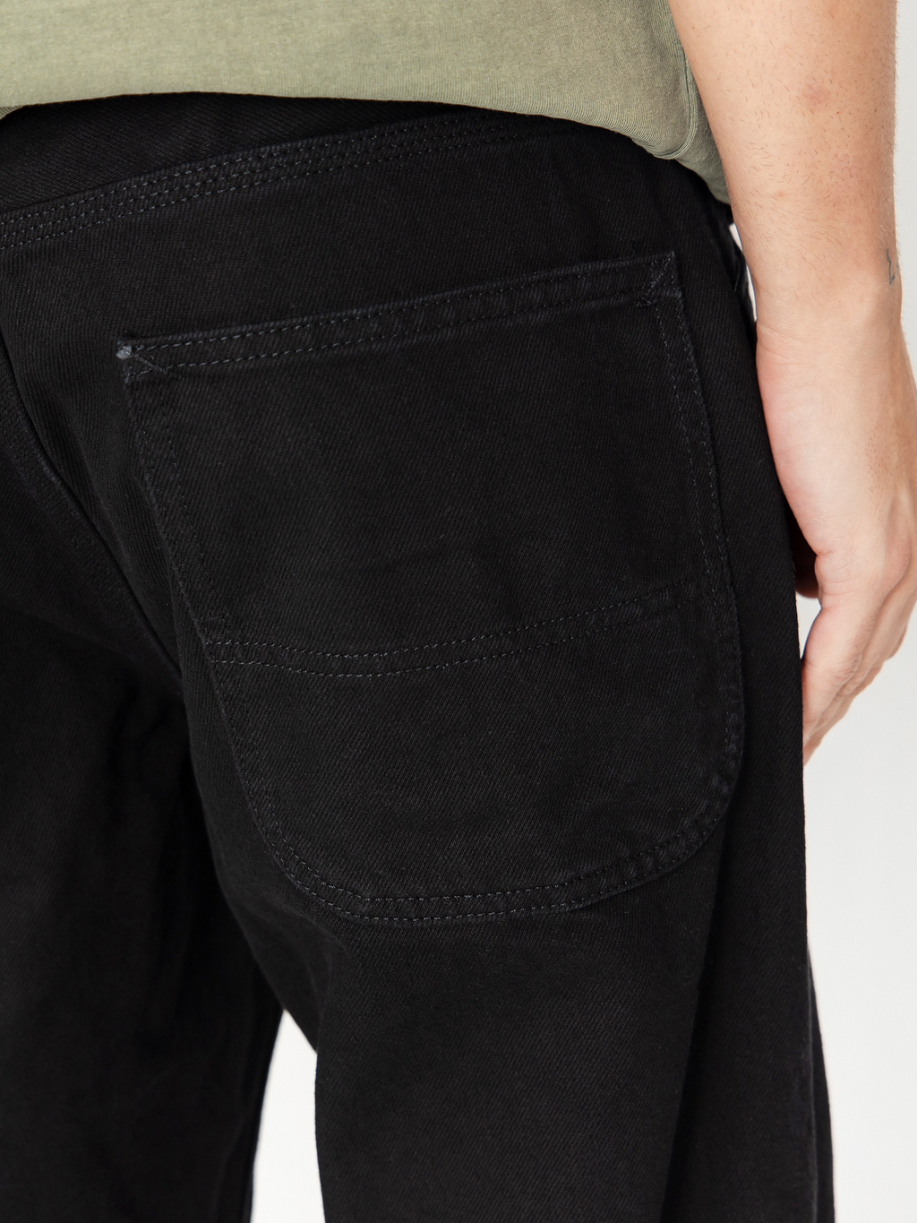 VANS Skate Check-5 Loose Denim Black Denim Nadrág kép 7