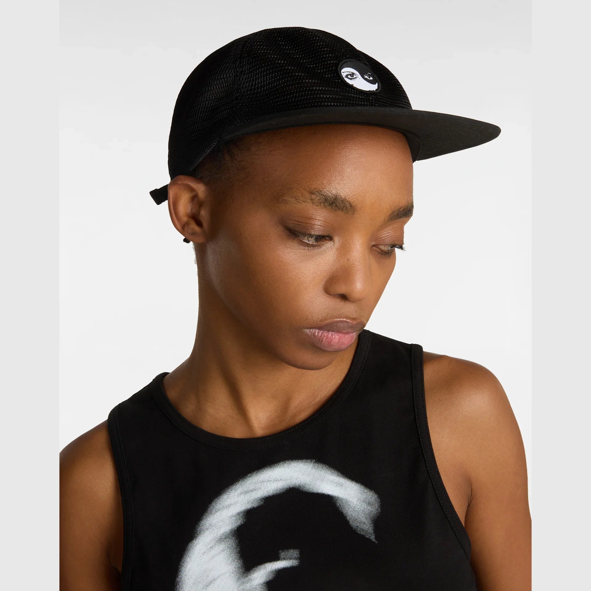 VANS Skate Yin Yang Eyes Mesh 6-Panel Black kép 4