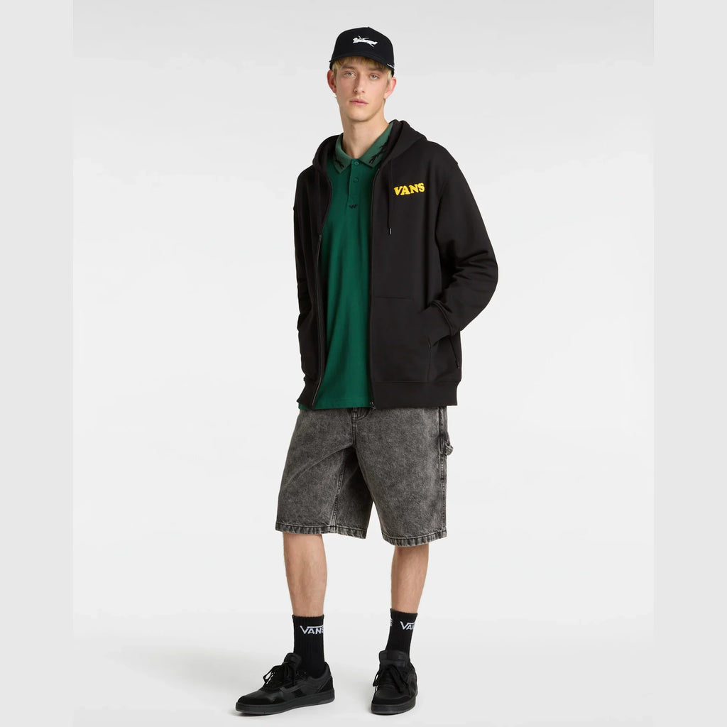 VANS Skate Mesh Polo RAIN FOREST kép 4