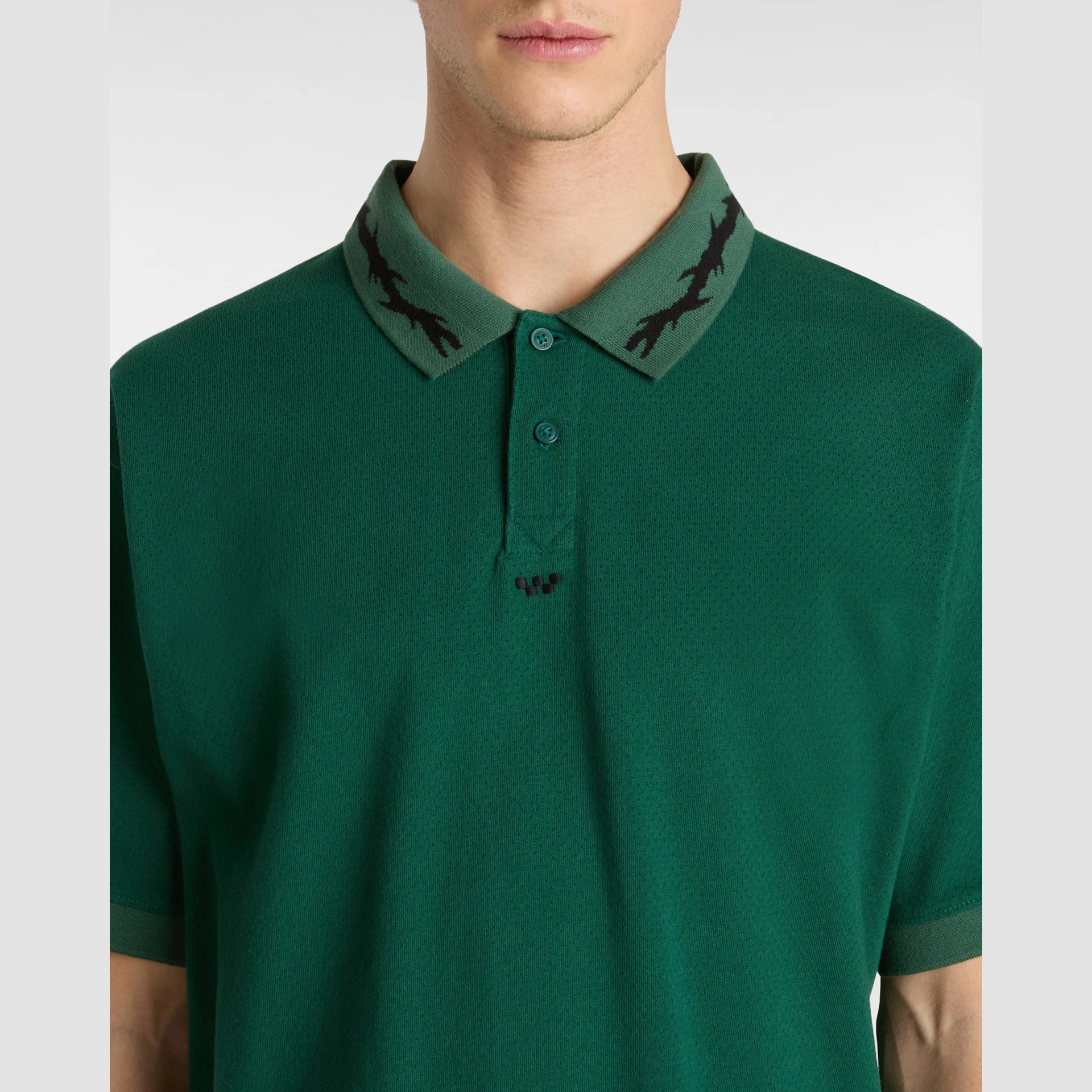 VANS Skate Mesh Polo RAIN FOREST kép 5