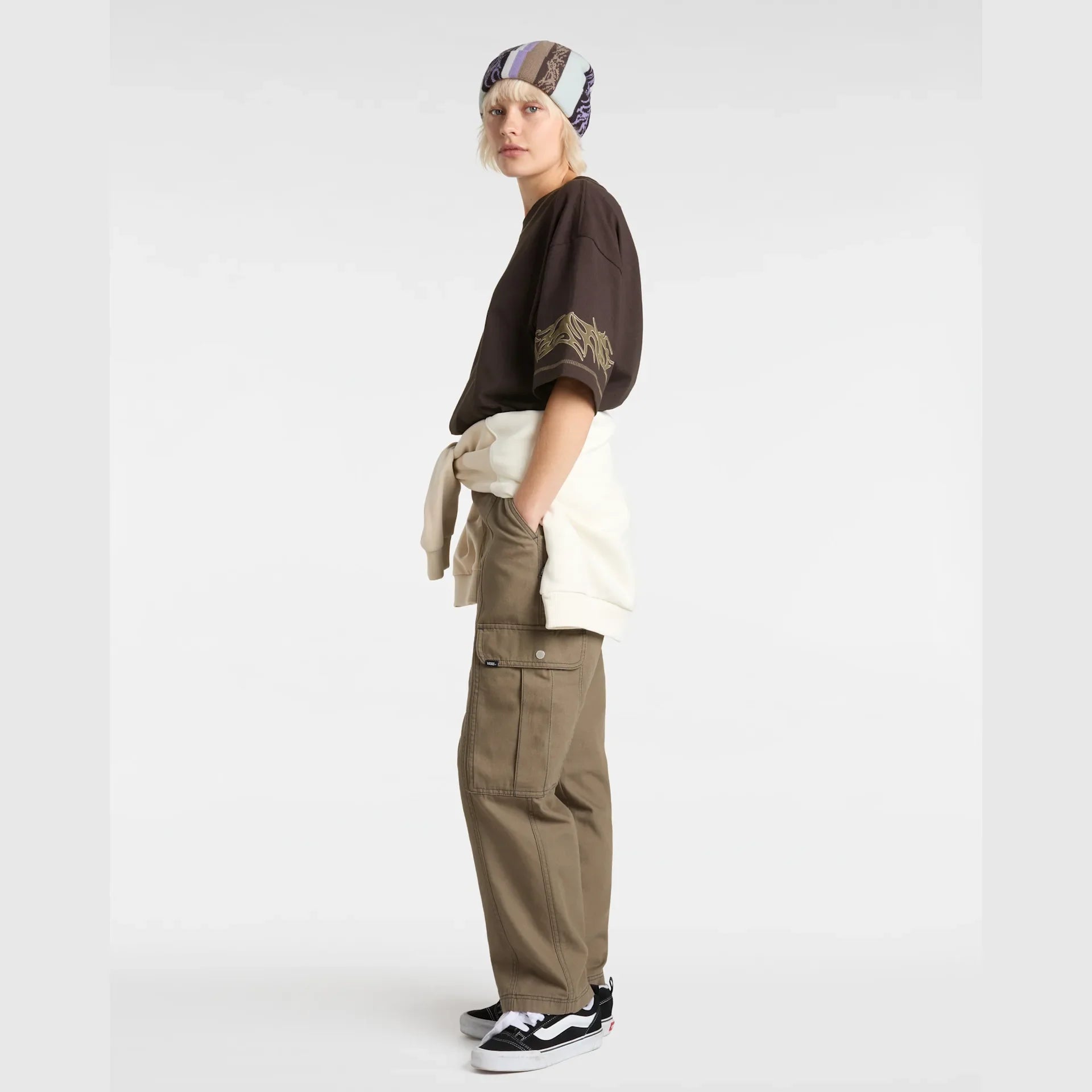 VANS Skate Mike G. Tribal Short SS Tee AFTER DARK kép 4