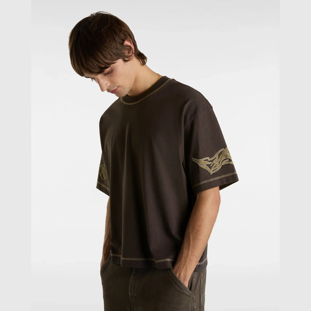 VANS Skate Mike G. Tribal Short SS Tee AFTER DARK kép 5