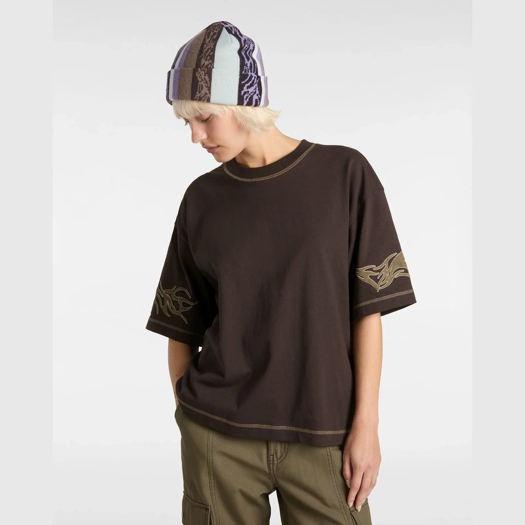 VANS Skate Mike G. Tribal Short SS Tee AFTER DARK kép 8