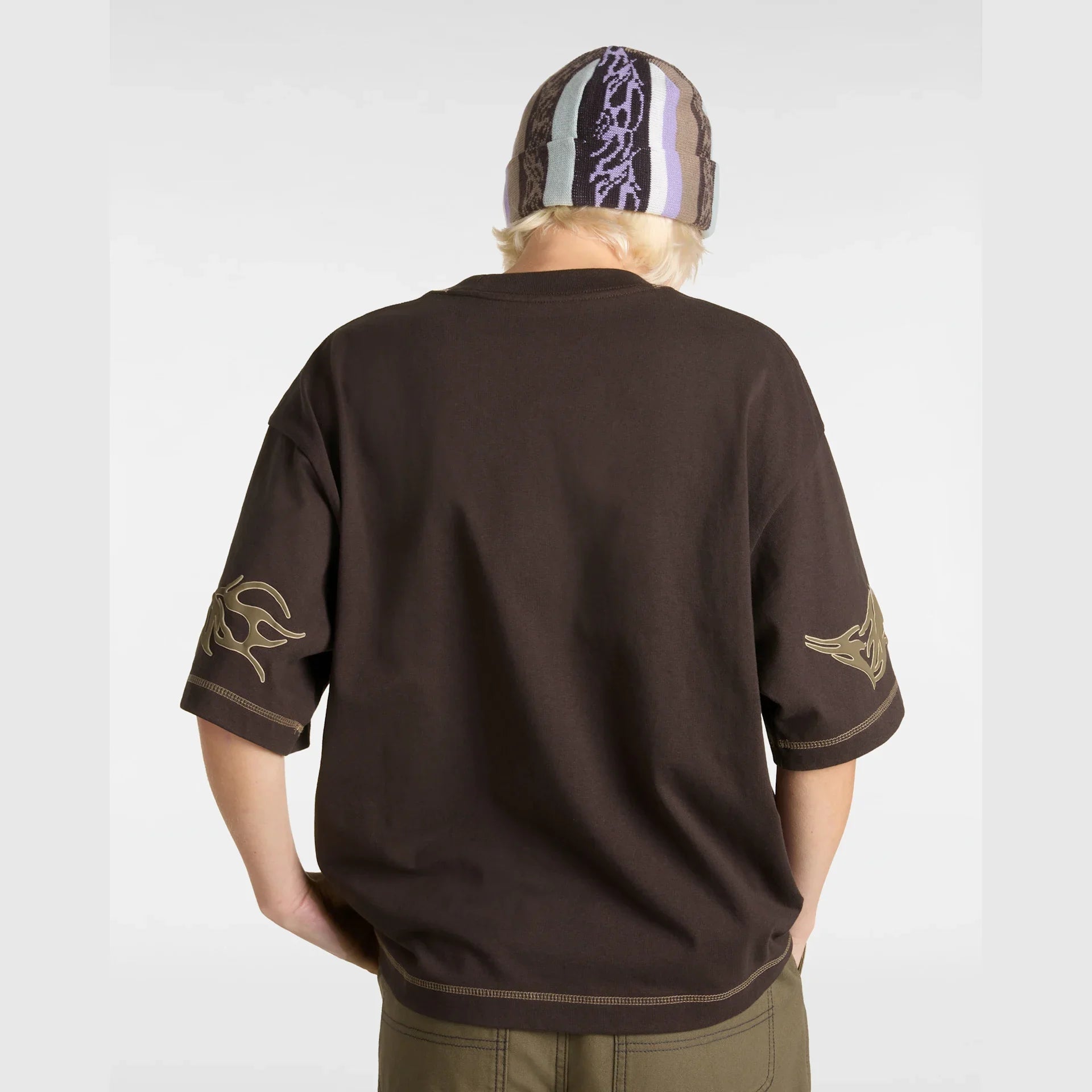 VANS Skate Mike G. Tribal Short SS Tee AFTER DARK kép 9