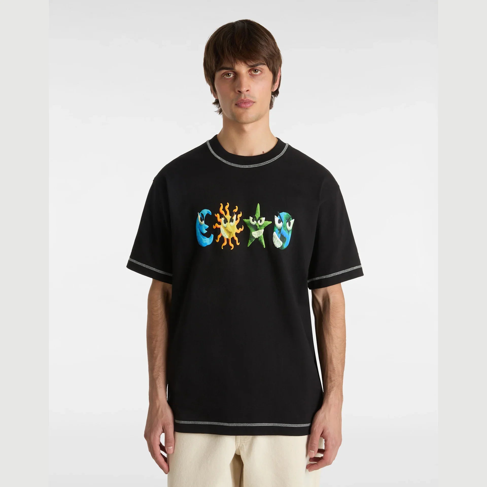 VANS Skate Clay SS Tee Black kép 3