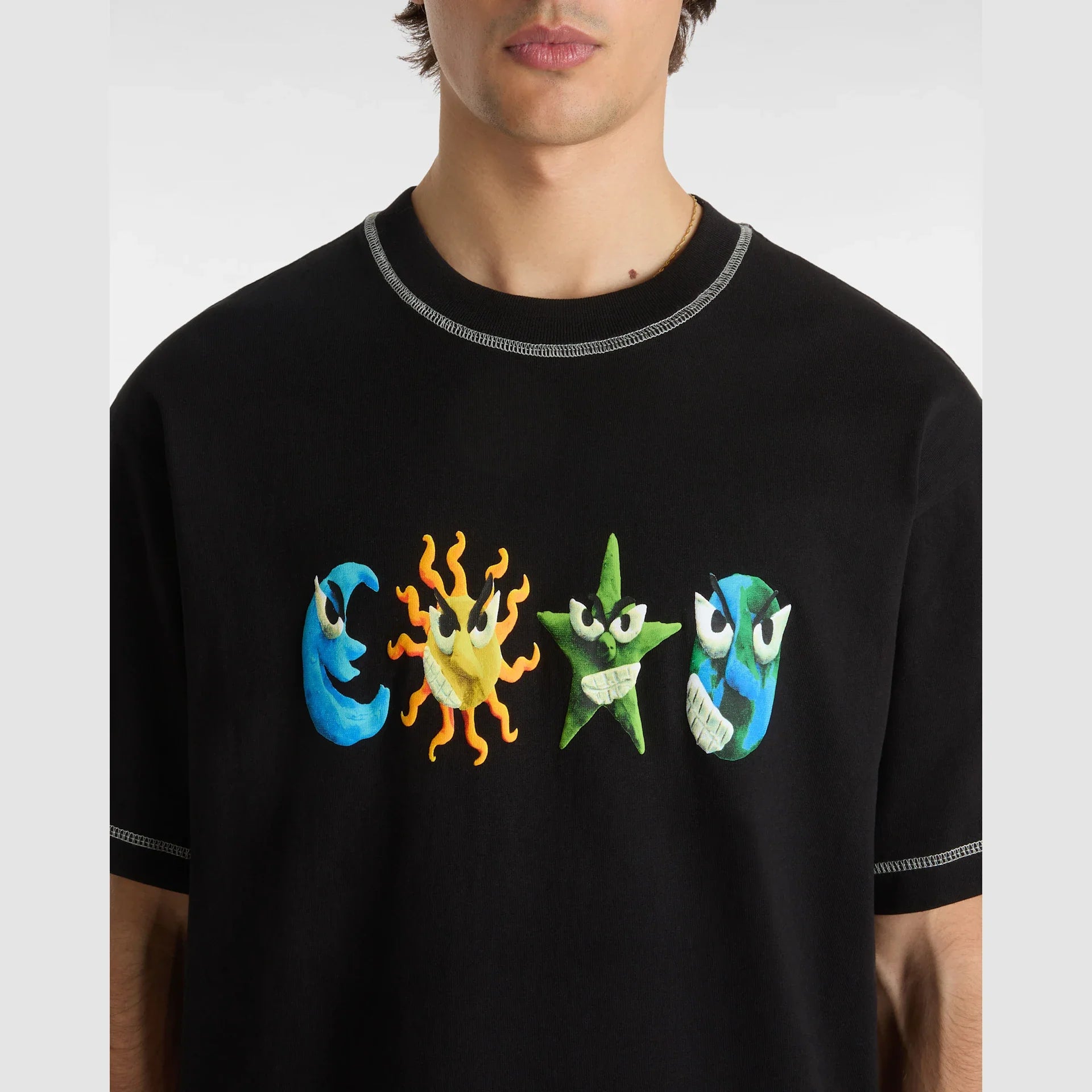 VANS Skate Clay SS Tee Black kép 6