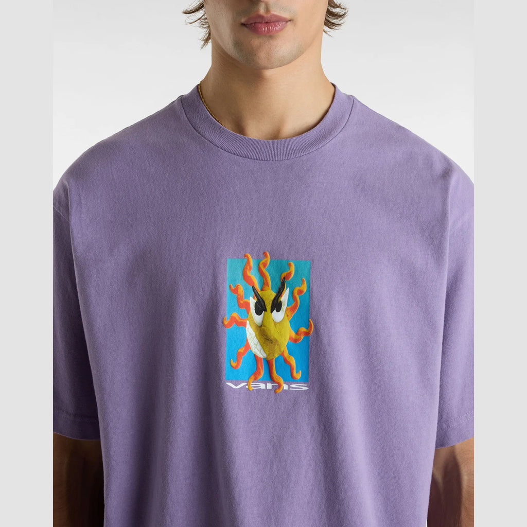 VANS Skate Clay Short SS Tee Purple Haze kép 7