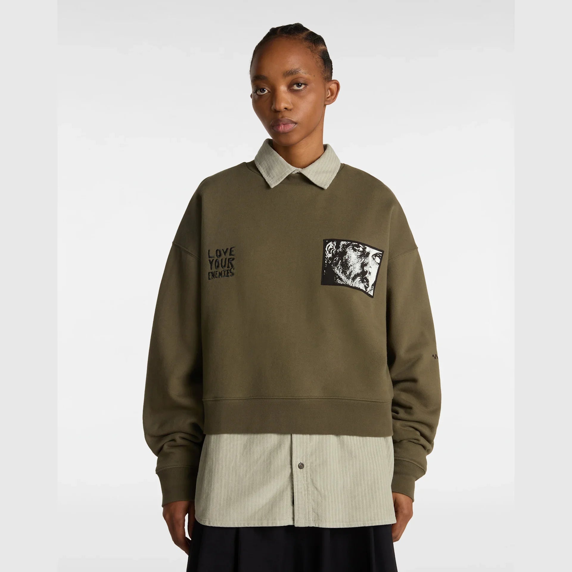 VANS Skate Lisa Lisa Crew GRAPE LEAF kép 3