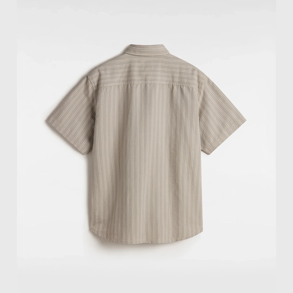 VANS Lawson Stripe SS Woven London Fog/LemonIcing kép 2