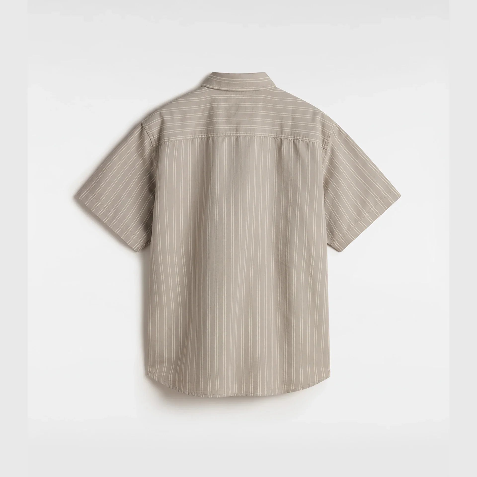 VANS Lawson Stripe SS Woven London Fog/LemonIcing kép 2