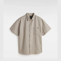 VANS Lawson Stripe SS Woven London Fog/LemonIcing kép 1