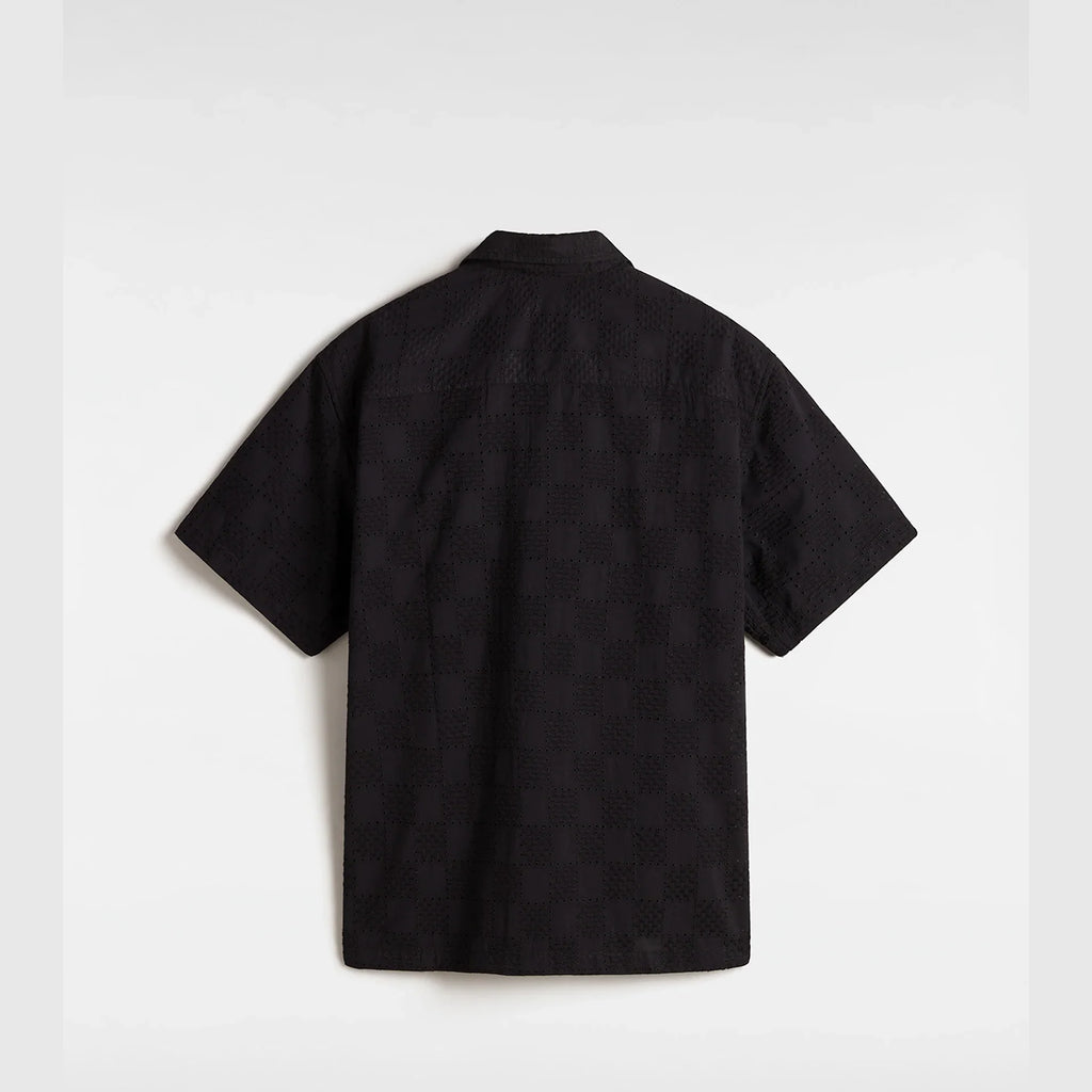 VANS Wayside Eyelet SS Woven Black kép 2