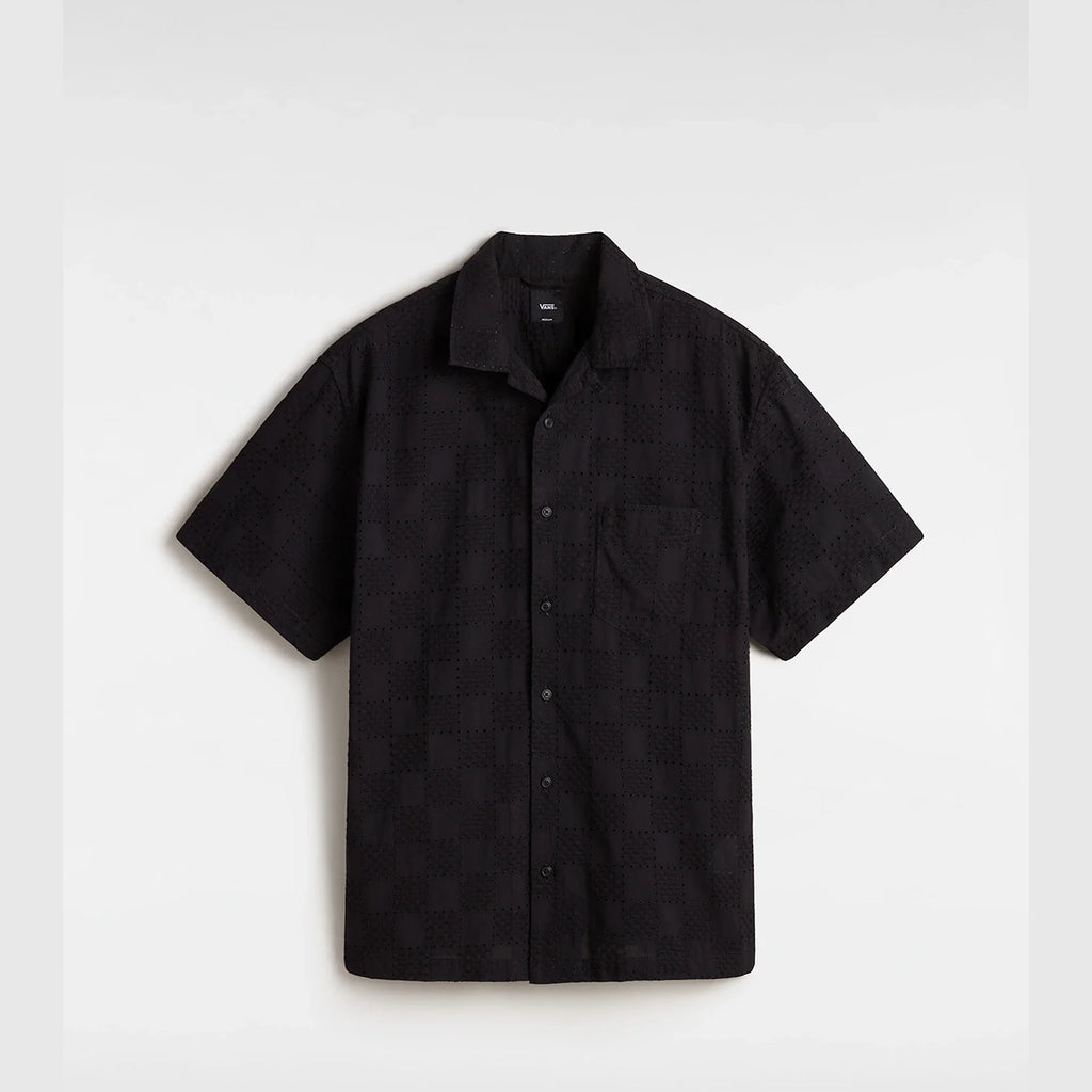 VANS Wayside Eyelet SS Woven Black kép 1