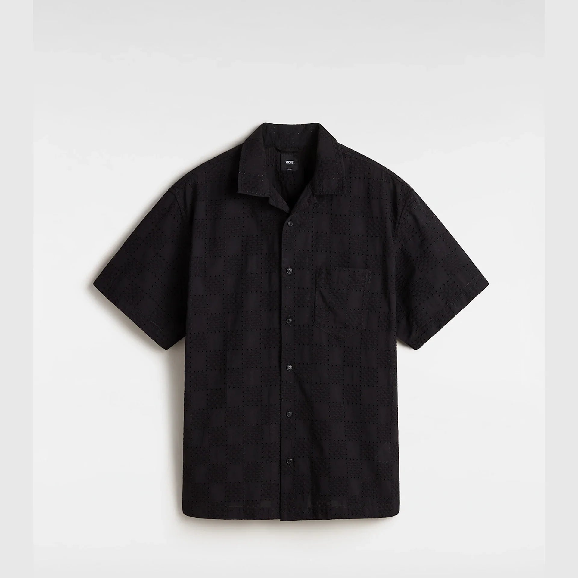 VANS Wayside Eyelet SS Woven Black kép 1