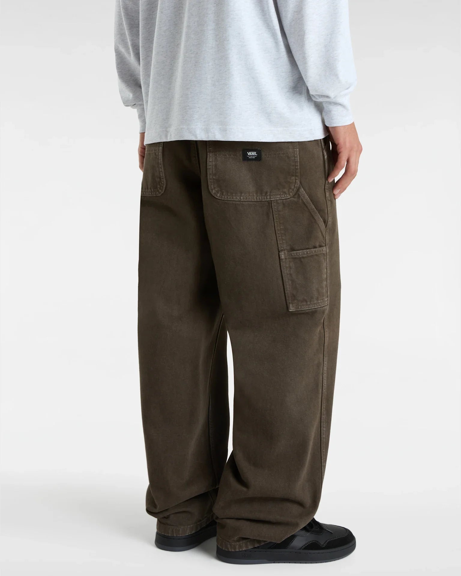 VANS Drill Chore Carpenter Loose Denim Pant TURKISH COFFEE kép 4