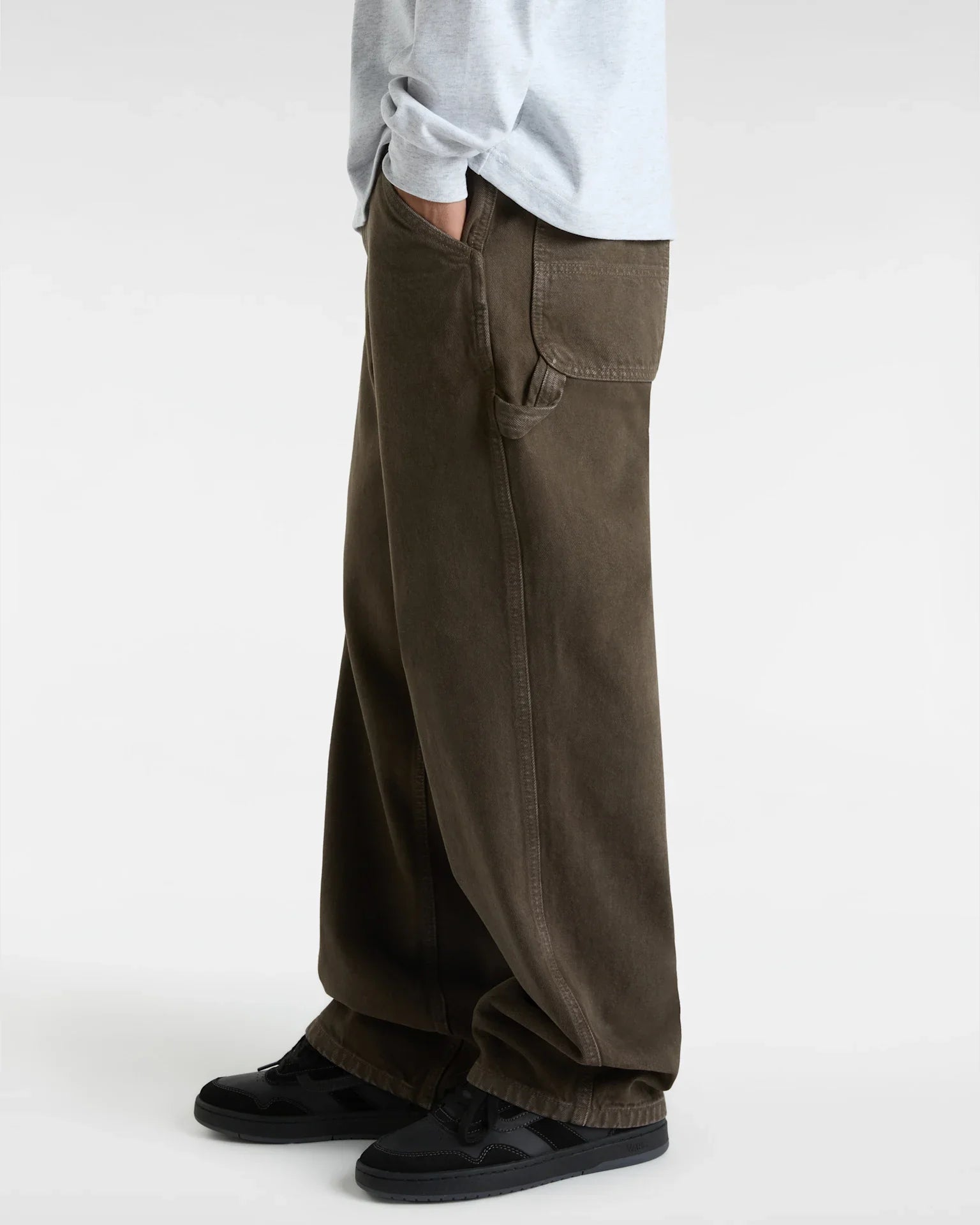 VANS Drill Chore Carpenter Loose Denim Pant TURKISH COFFEE kép 5