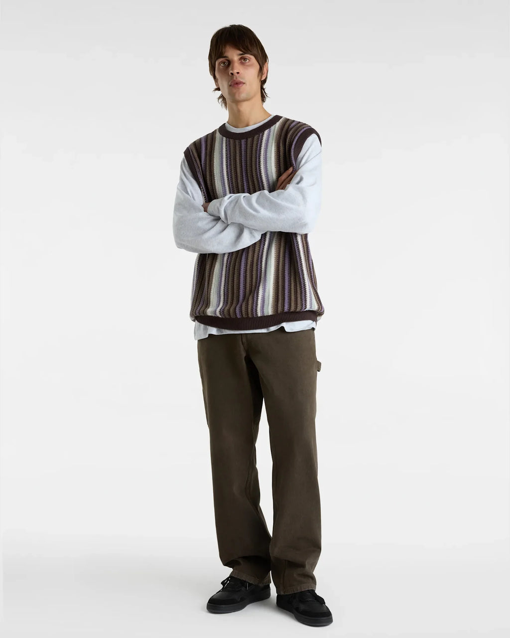 VANS Drill Chore Carpenter Loose Denim Pant TURKISH COFFEE kép 6
