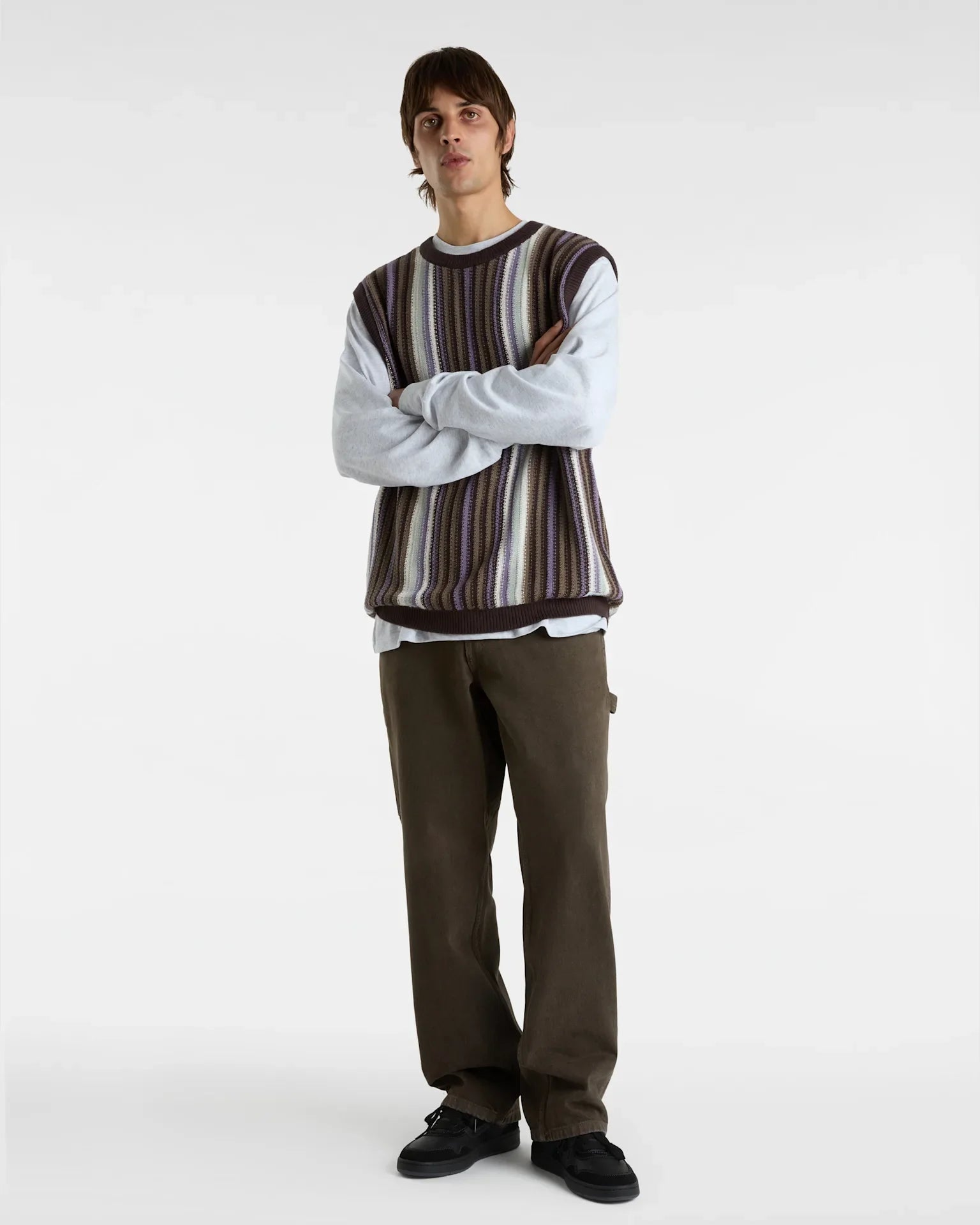 VANS Drill Chore Carpenter Loose Denim Pant TURKISH COFFEE kép 6