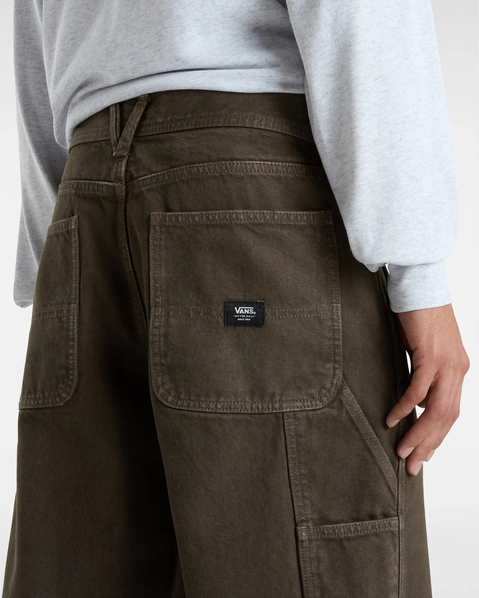 VANS Drill Chore Carpenter Loose Denim Pant TURKISH COFFEE kép 8