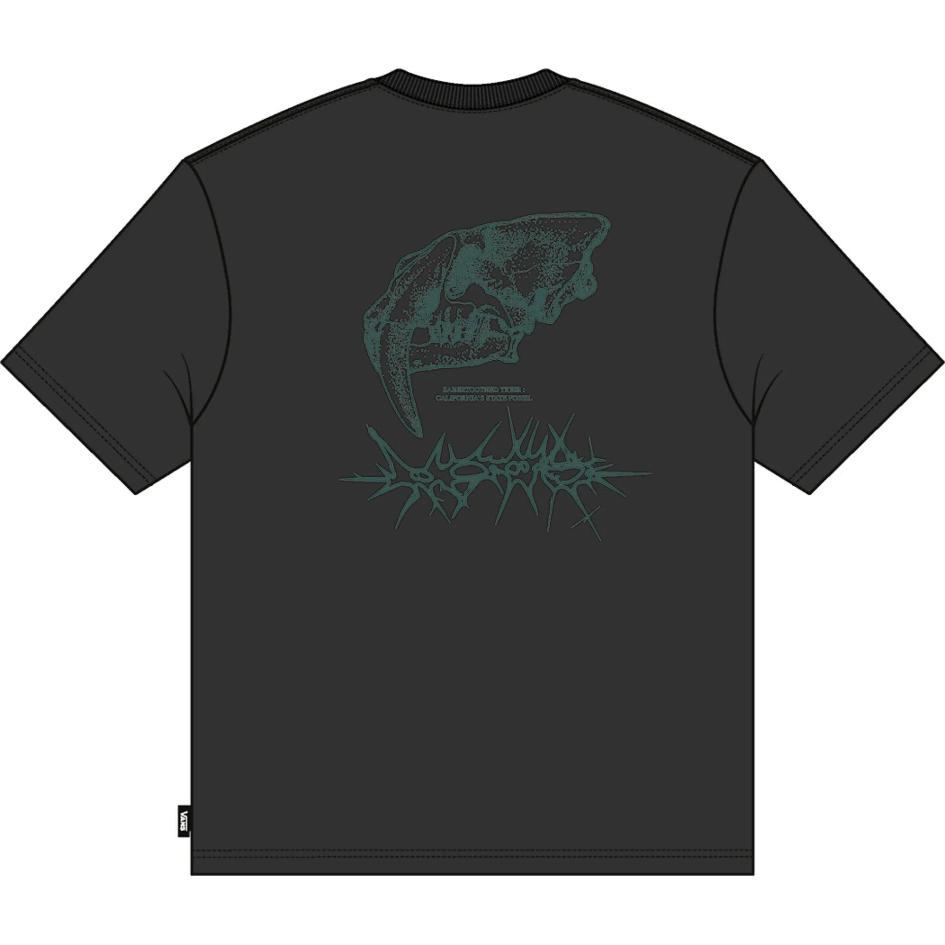 VANS MTE Sabertooth SS Tee Black kép 2