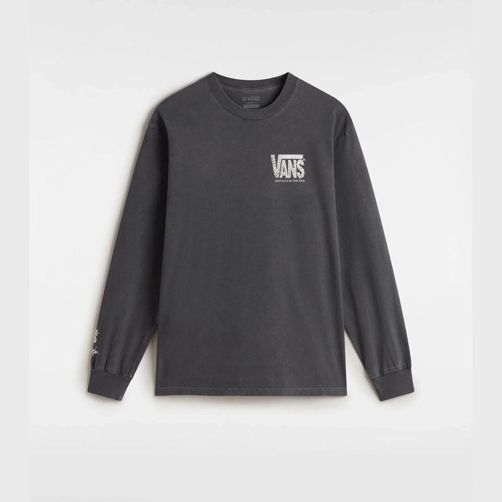 VANS MTE Fly In The Web LS Tee Black kép 1